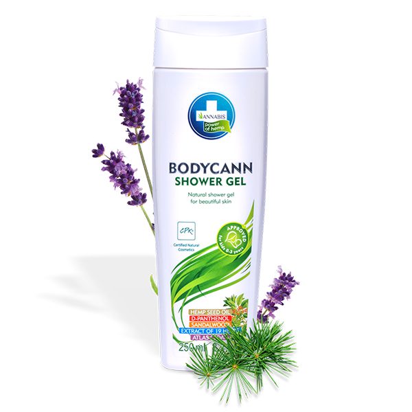 BODYCANN Gel de ducha de Cannabis